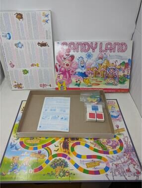Vintage 2001 Candy Land Board Game by Milton Bradley-Complete